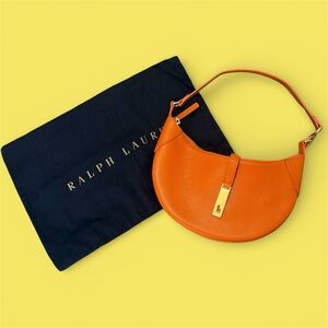 Ralph Lauren Orange Polo ID Bag